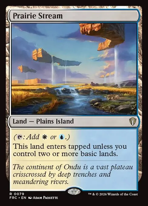 Prairie Stream - Foil