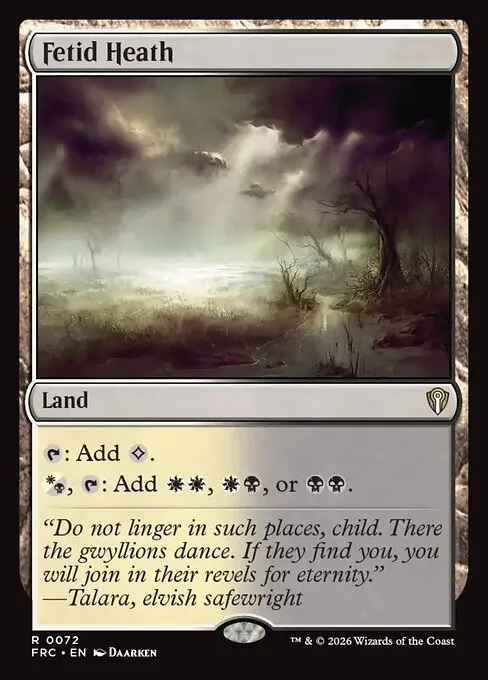 Fetid Heath - Foil