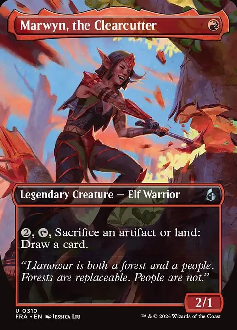 Marwyn, the Clearcutter - Foil