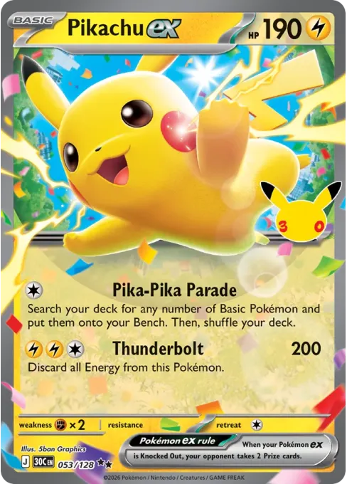 Pikachu ex