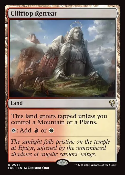 Clifftop Retreat - Foil