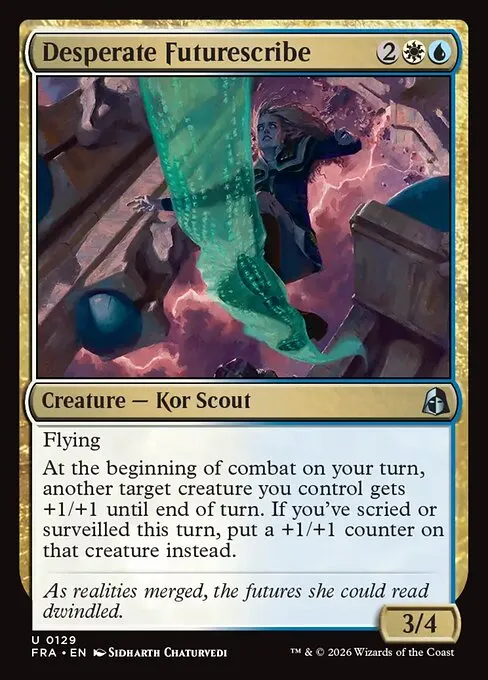 Desperate Futurescribe - Foil