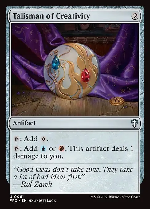 Talisman of Creativity - Foil