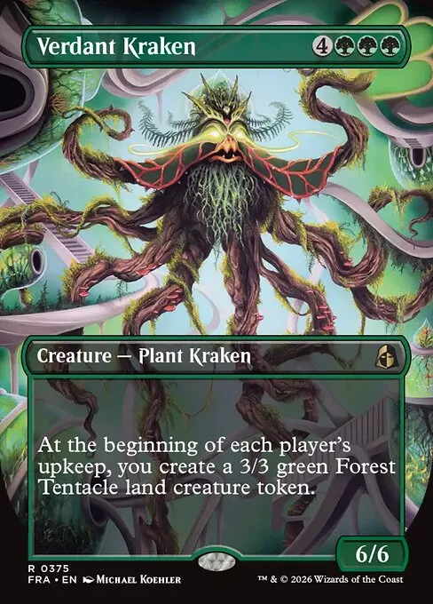 Verdant Kraken - Foil