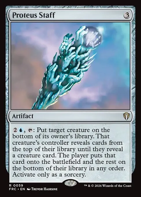 Proteus Staff - Foil