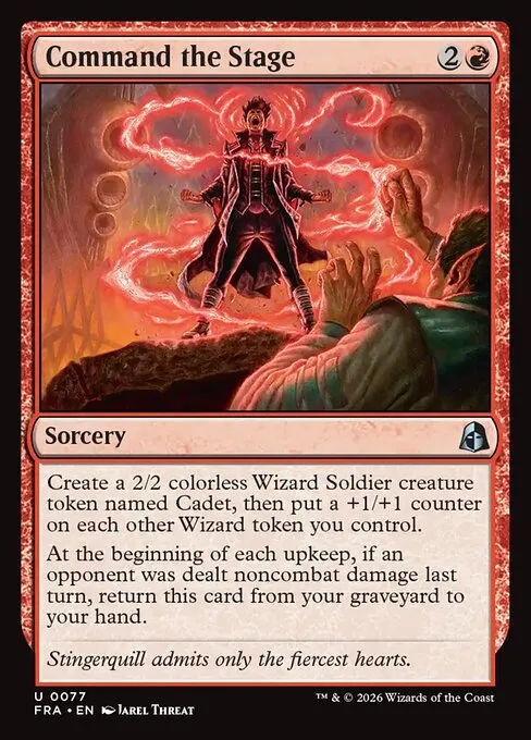 Command the Stage - Foil