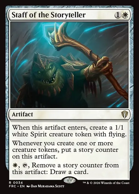 Staff of the Storyteller - Foil