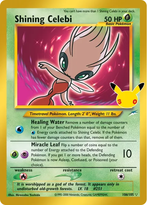 Shining Celebi