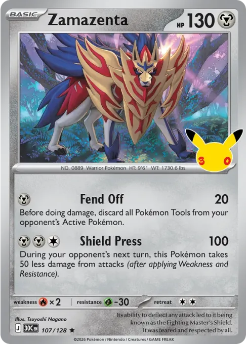 Zamazenta - Reverse Holo