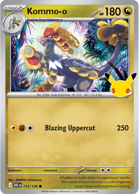 Kommo-o - Reverse Holo