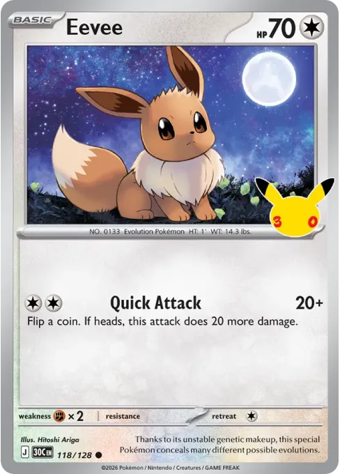 Eevee - Reverse Holo