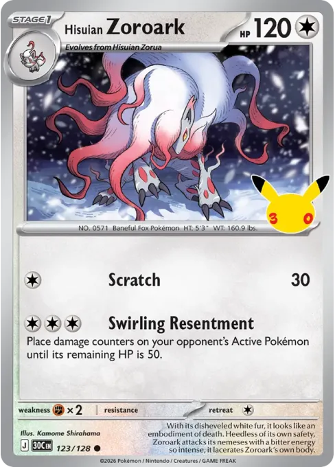 Hisuian Zoroark - Reverse Holo