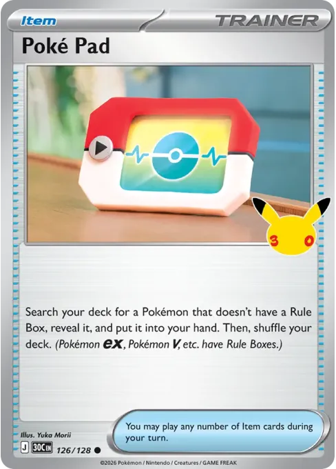 Poké Pad - Reverse Holo