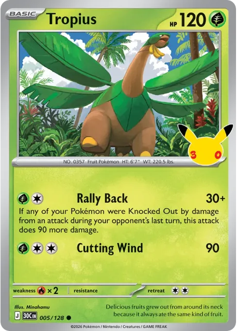 Tropius - Reverse Holo