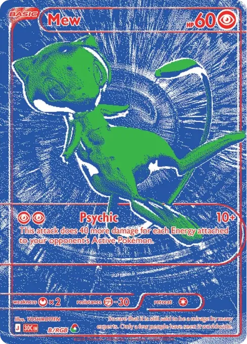 Mew - Reverse Holo