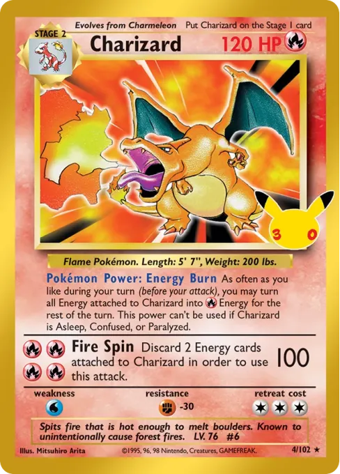 Charizard - Reverse Holo