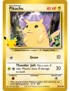 Pikachu - Reverse Holo