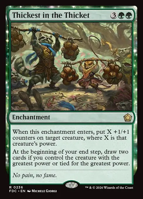 Thickest in the Thicket - Foil