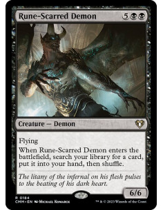 Rune-Scarred Demon - Foil