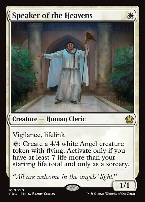 Speaker of the Heavens - Foil