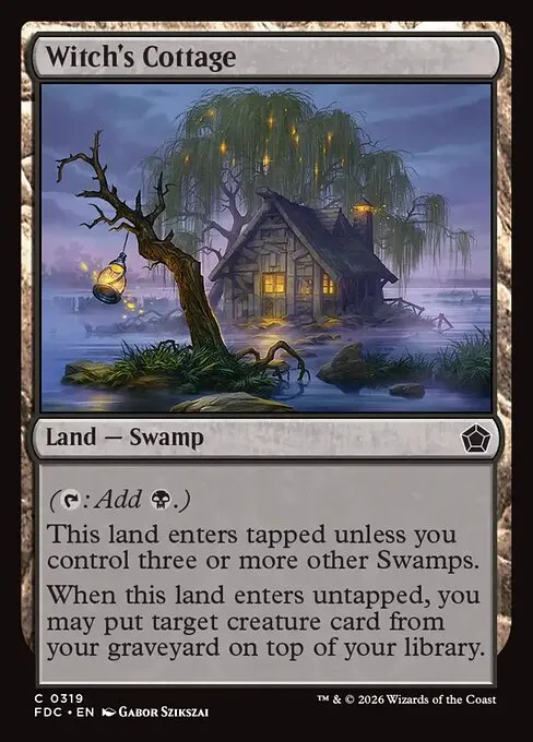 Witch's Cottage - Foil