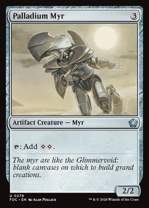 Palladium Myr - Foil