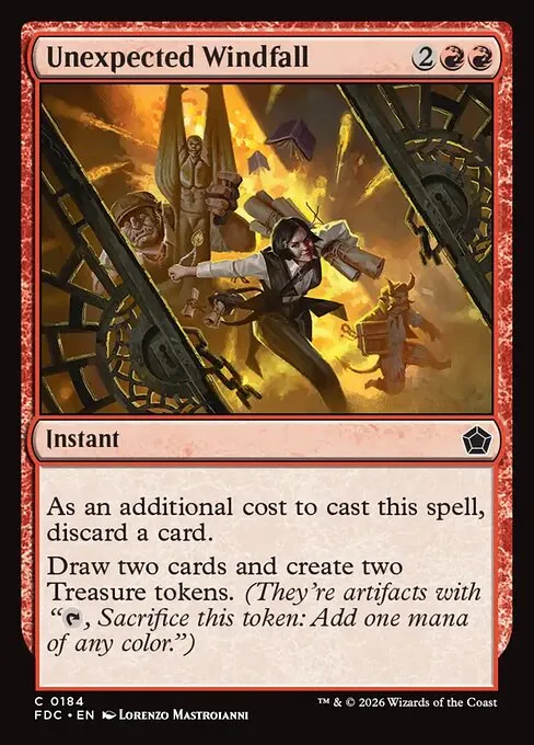 Unexpected Windfall - Foil