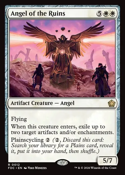 Angel of the Ruins - Foil