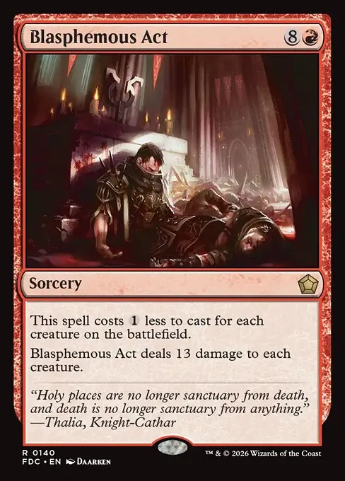 Blasphemous Act - Foil