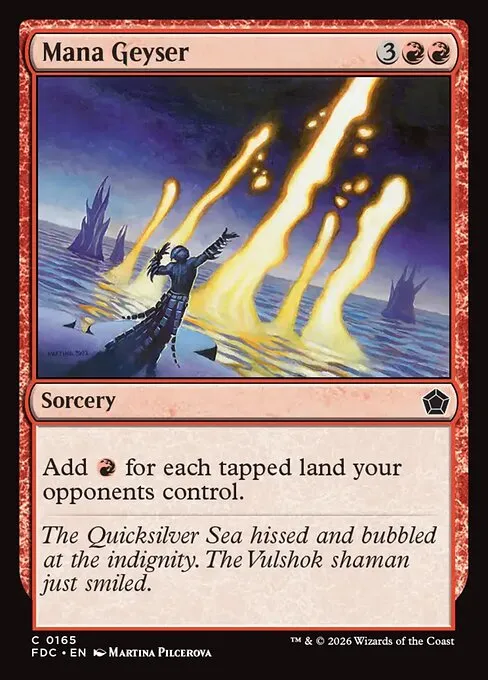 Mana Geyser - Foil