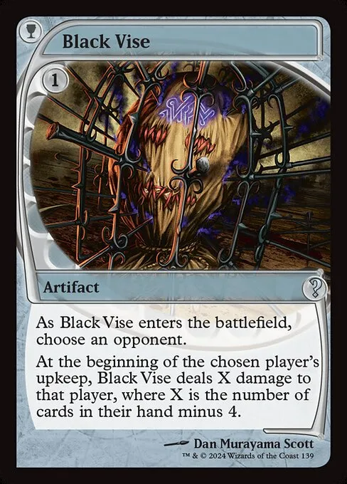 Black Vise - Foil