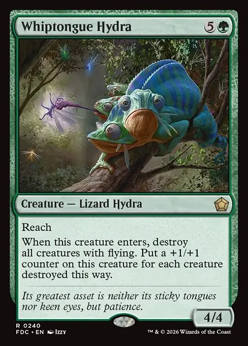 Whiptongue Hydra - Foil