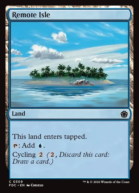 Remote Isle - Foil