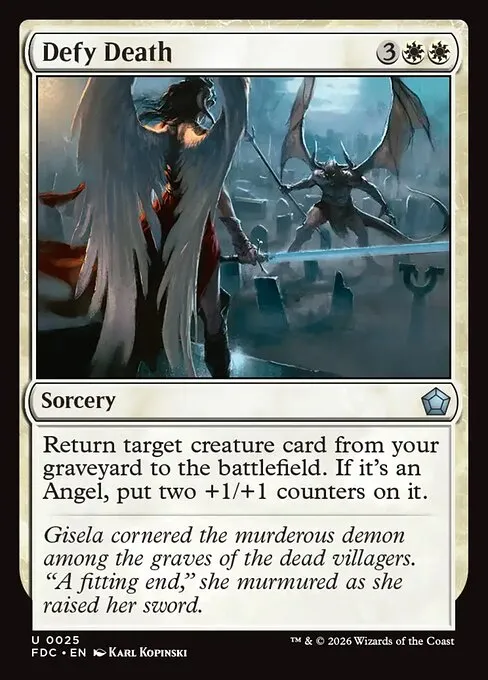 Defy Death - Foil