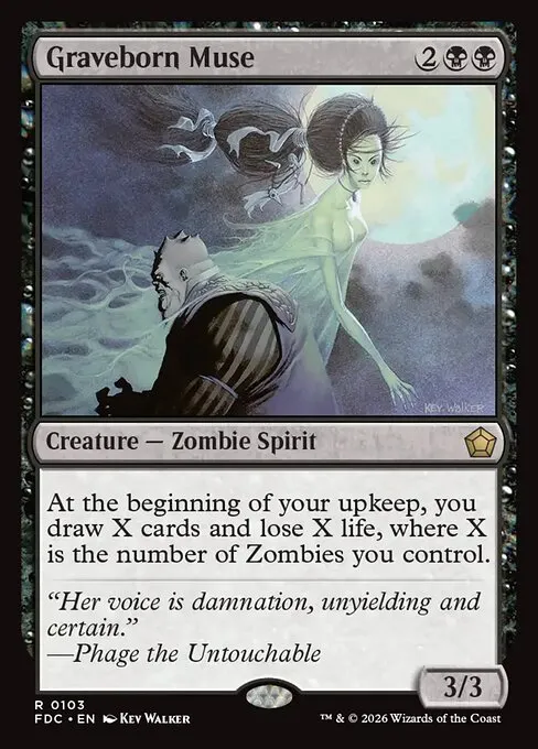 Graveborn Muse - Foil