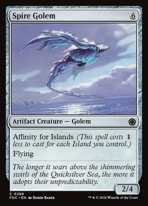 Spire Golem - Foil
