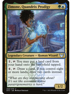 Zimone, Quandrix Prodigy - Foil