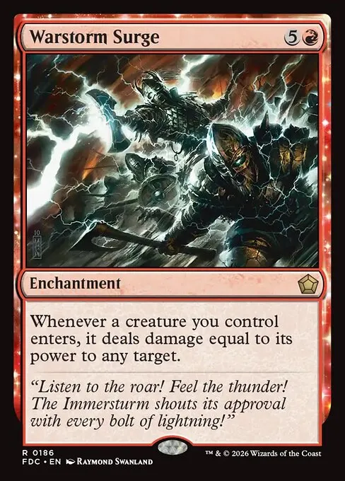 Warstorm Surge - Foil