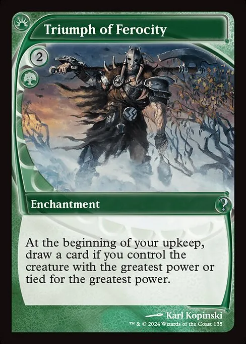 Triumph of Ferocity - Foil