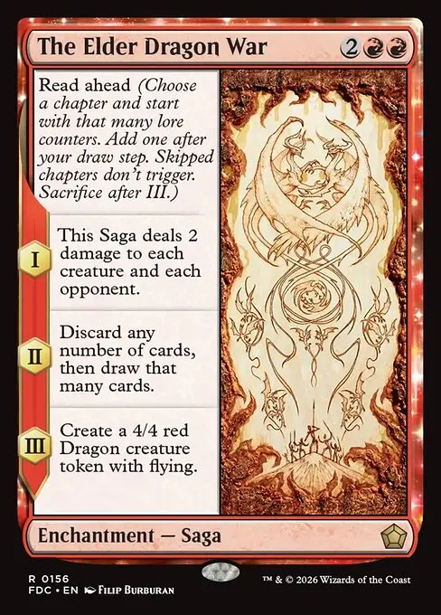 The Elder Dragon War - Foil