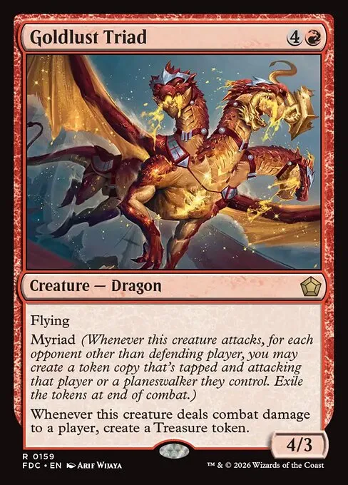 Goldlust Triad - Foil