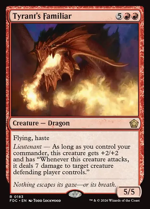Tyrant's Familiar - Foil