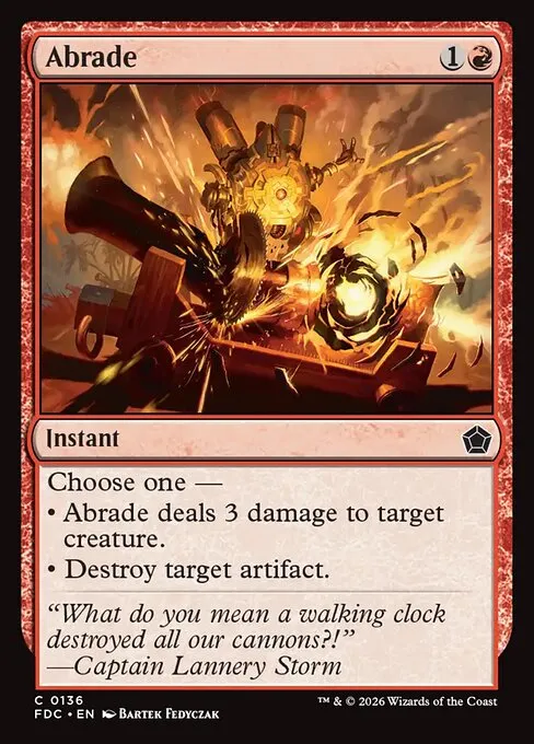 Abrade - Foil