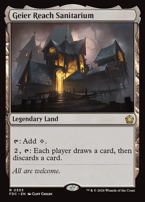 Geier Reach Sanitarium - Foil