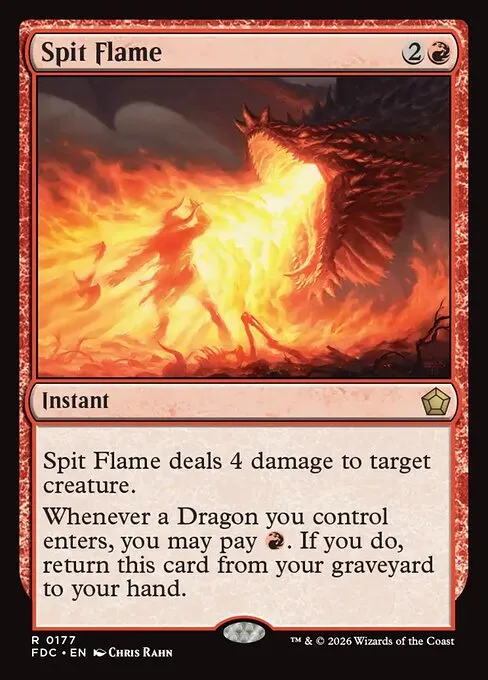 Spit Flame - Foil