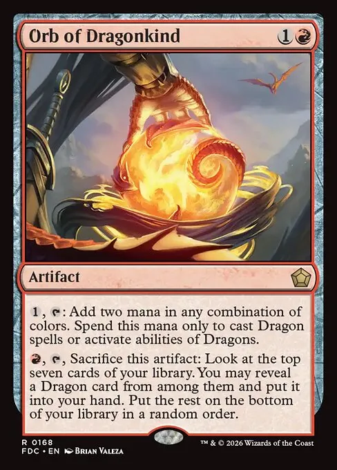 Orb of Dragonkind - Foil