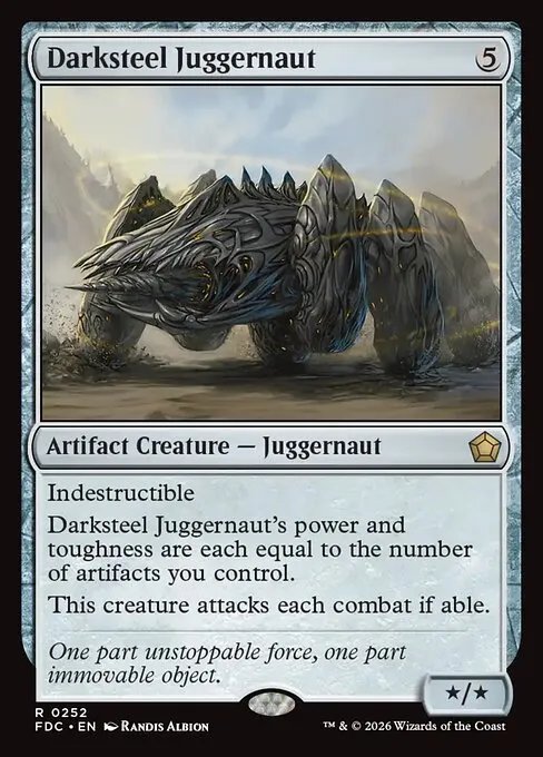 Darksteel Juggernaut - Foil