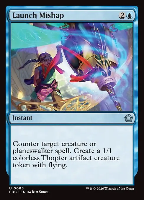 Launch Mishap - Foil