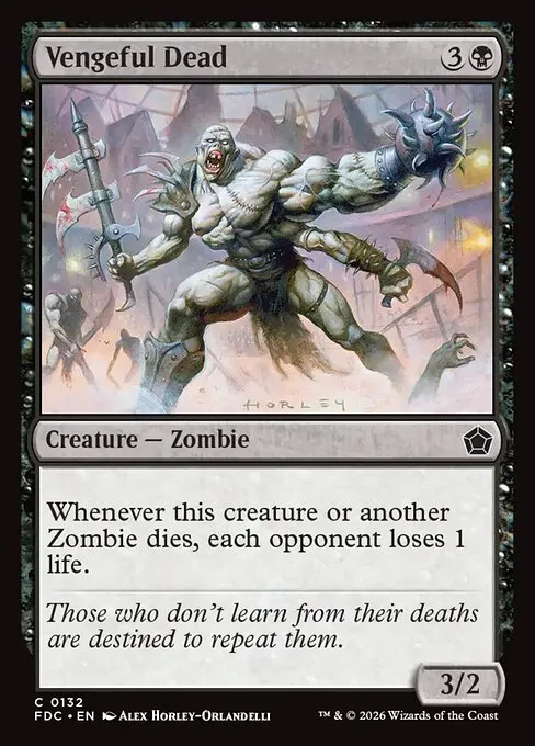 Vengeful Dead - Foil