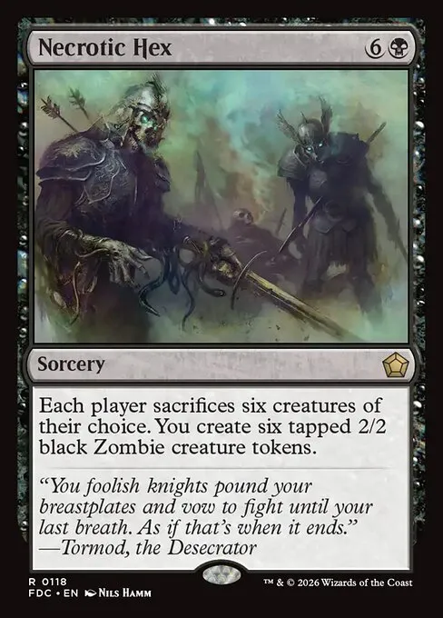 Necrotic Hex - Foil